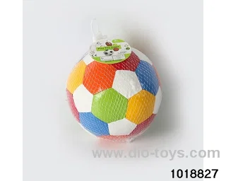 5-inch PU colored ball in Net bag