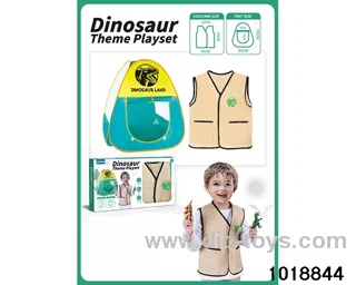Dinosaur Tent Set in window box