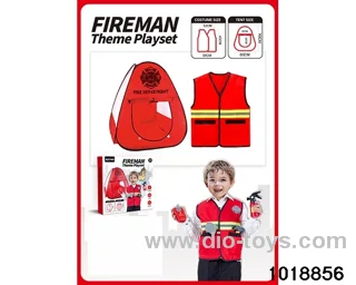 Fire tent set in color box