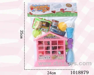 Play house toys  in PP bag with header