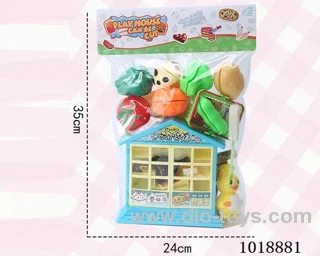 Play house toys  in PP bag with header