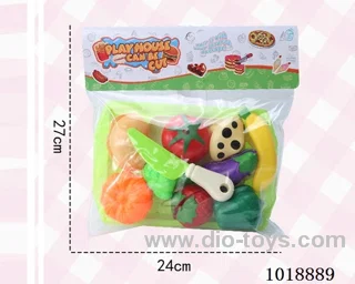 sliceable toy  in PP bag with header
