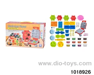 40pcs Color clay set in color box