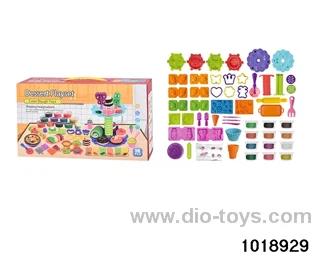 56pcs Color clay set in color box