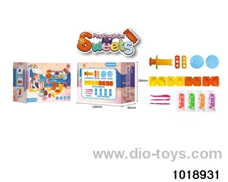 Color clay set in color box