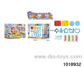 Color clay set in color box