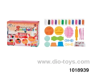 Color clay set in color box