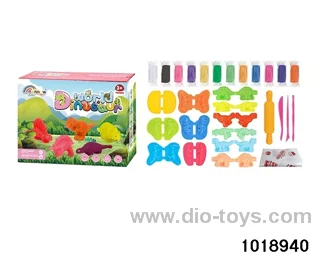 Color clay set in color box