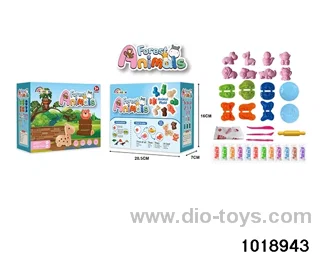 Color clay set in color box