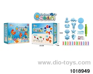 Color clay set in color box