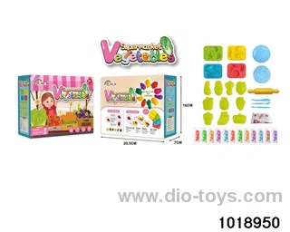 Color clay set in color box