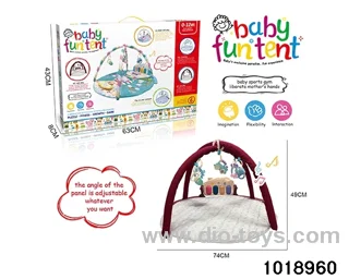 Foot piano crawling blanket W L/M in color box