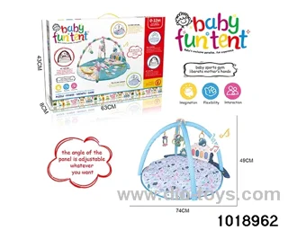 Foot piano crawling blanket W L/M in color box