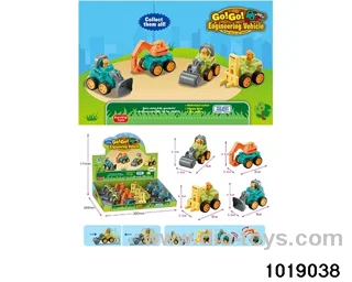 Back to the force engineering car（12pcs）in display box