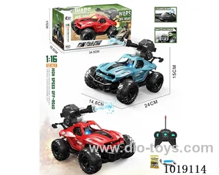 1:16  5ch water bomb RC car with light include battery 2color mixed loading in window box