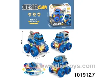 Inertia car in display box