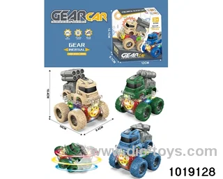Inertia car in display box