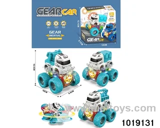 Inertia car in display box