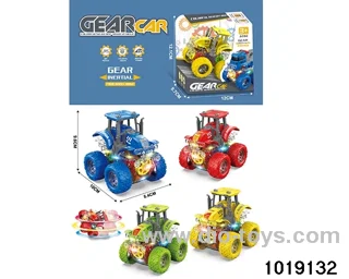 Inertia car in display box
