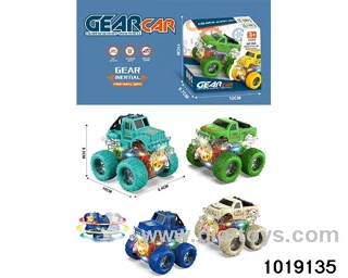 Inertia car in display box