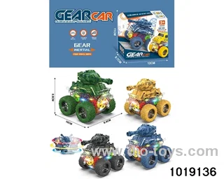 Inertia car in display box