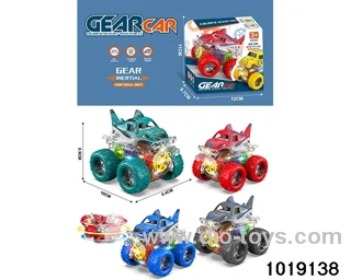 Inertia car in display box