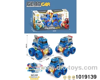 Inertia car in display box