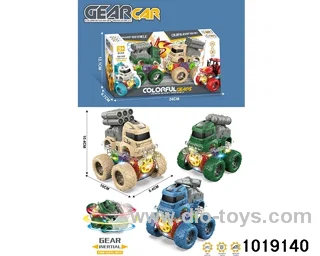 Inertia car in display box