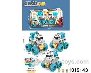Inertia car in display box