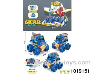 Inertia car in display box