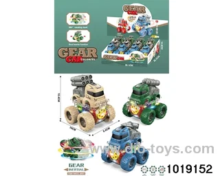Inertia car in display box