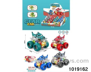 Inertia car in display box