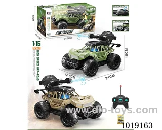 1:16  5ch water bomb RC car with light not include 2color miXed loading in window box