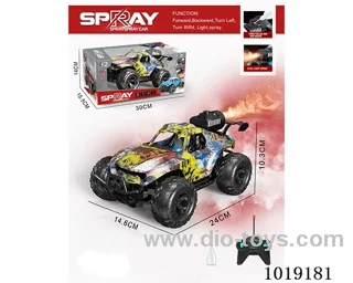 1:16  5ch water bomb RC car with light not include  in window box