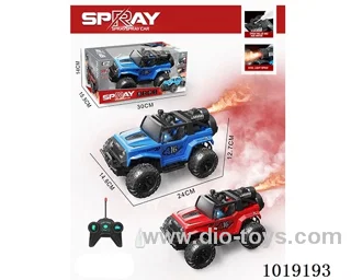 1:16  5ch water bomb RC car with light 2color mixed loading not include  in window box