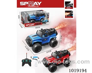 1:16  5ch water bomb RC car with light 2color mixed loading include battery  in window box