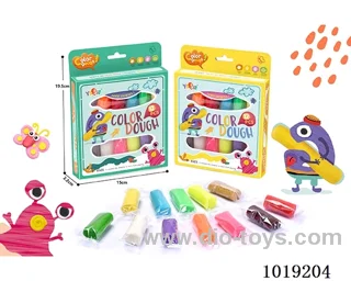 12pcs Color mud  2color mixed loading in window box