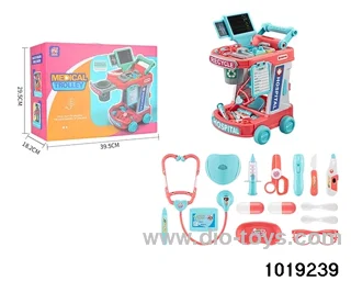 Medical tool table in color box