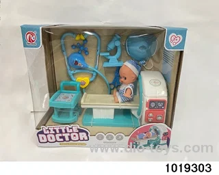 CT machine physical examination in display box