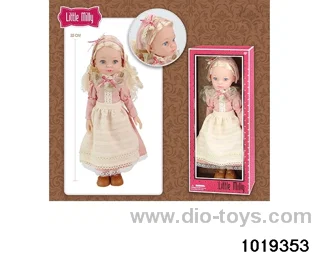 14 inch doll in window box