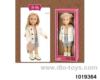 14 inch doll in window box