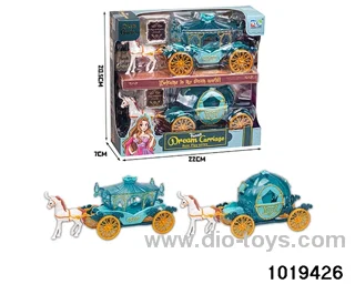 Horse-drawn carriage in window box