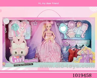 11.5inch barbie sets  in window box