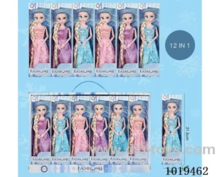 12 in 1  11.5inch barbie sets in display box