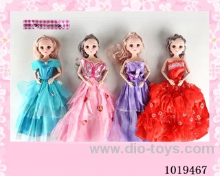 11.5inch barbie sets 4sets mixed loading in opp bag