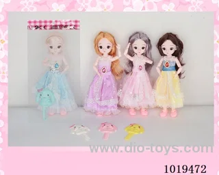 9inch doll  4sets mixed loading in opp bag