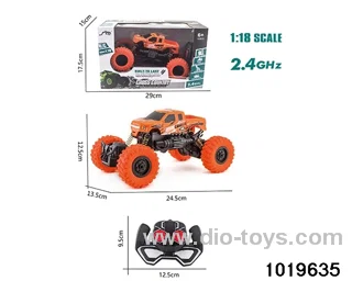2.4CHz 1:18 4ch RC car with light in window box