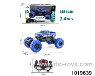 2.4CHz 1:18 4ch RC car with light in window box