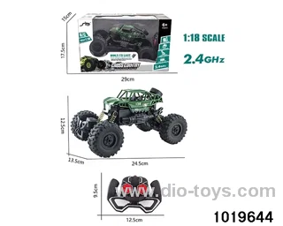 2.4CHz 1:18 4ch RC car with light in window box