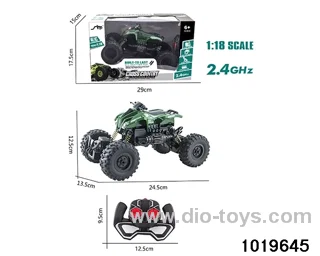 2.4CHz 1:18 4ch RC car with light in window box